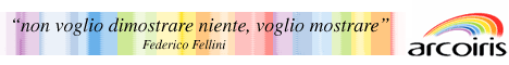 Non voglio dimostrare niente, voglio 
mostrare. Federico Fellini