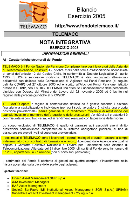 fondotelemaco
